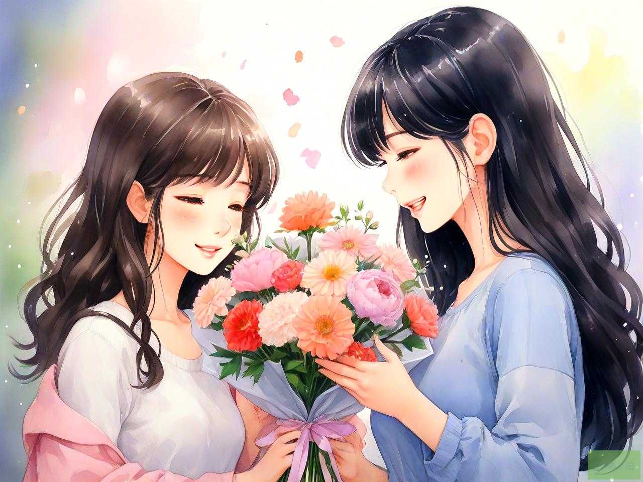 闺蜜之间生日送什么花