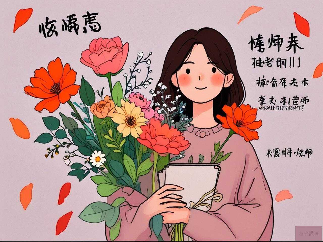 2025年送老师花语录简短