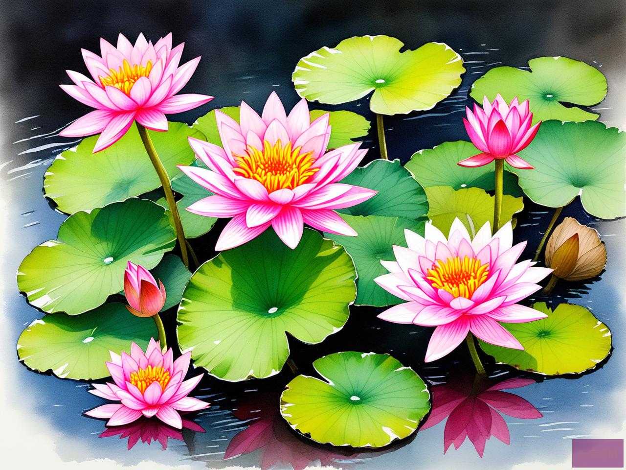 2025年莲花和荷花的关系
