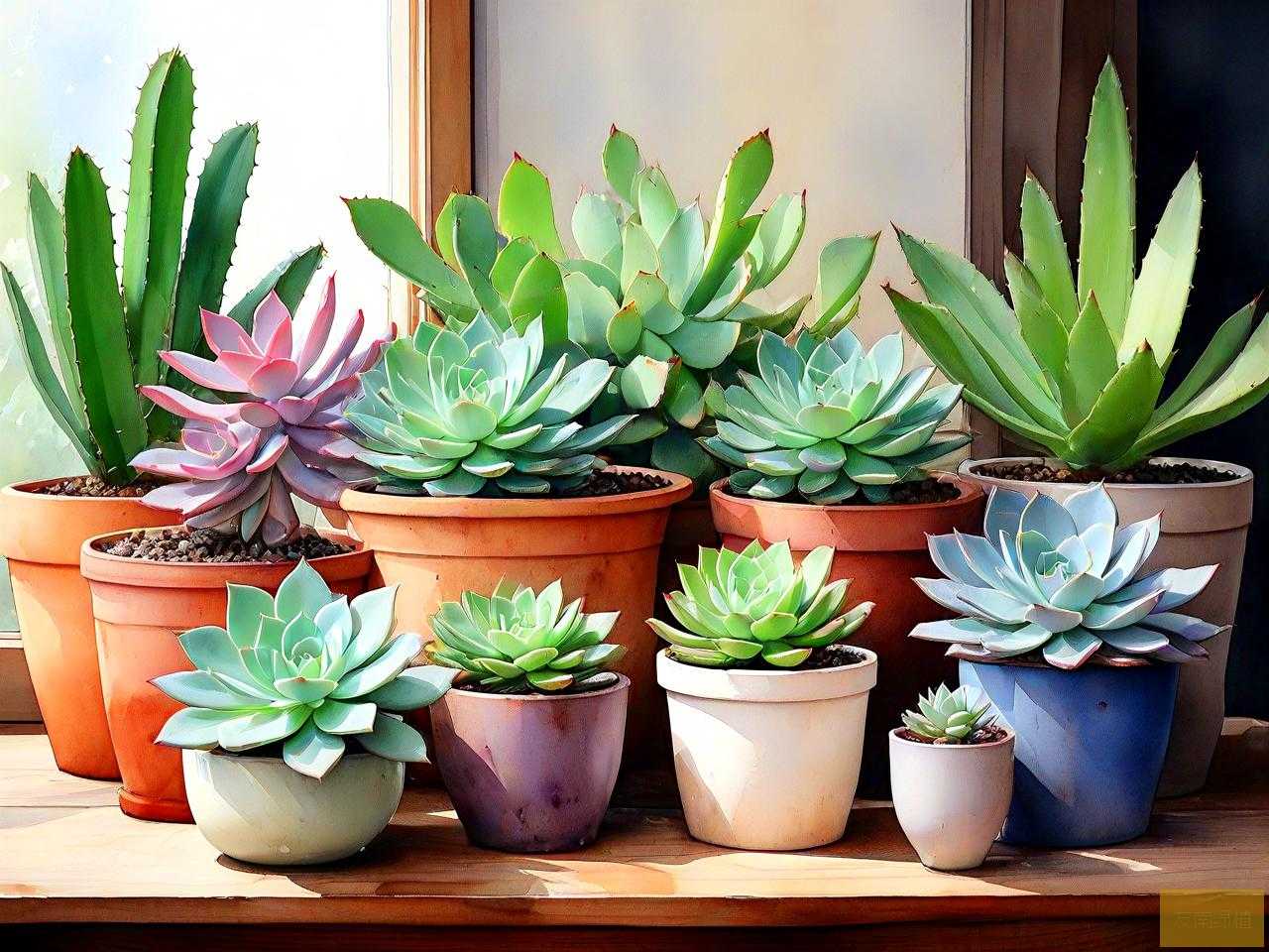 多肉植物种在家里好吗