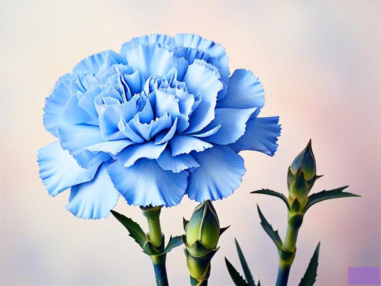蓝色康乃馨花语是什么