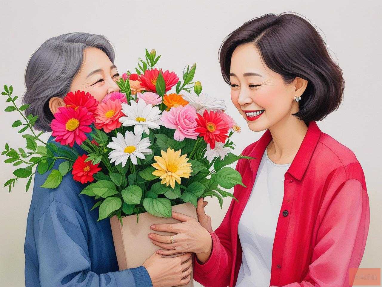 2025年送女方妈妈什么花