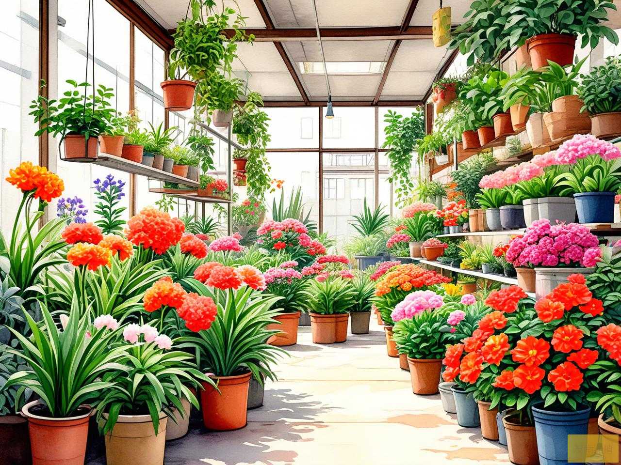 2025年附近盆栽花卉市场