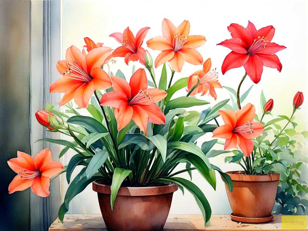 适合家里养的大型花卉