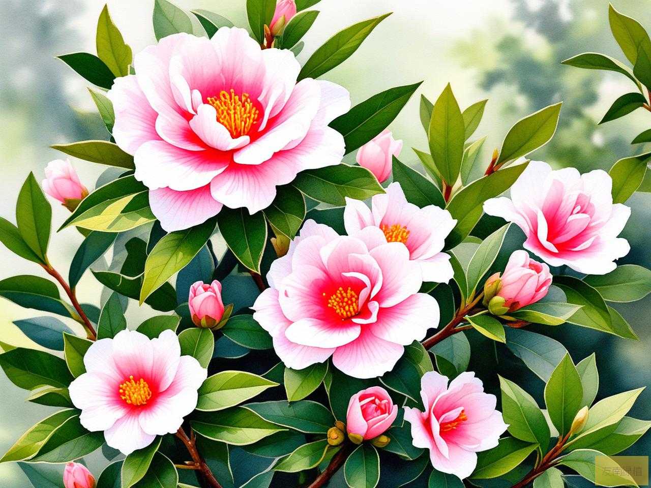 2025年杜鹃花是山茶花吗