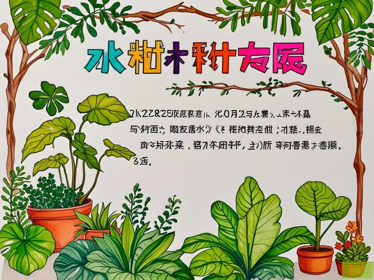2025年与植物朋友的作文