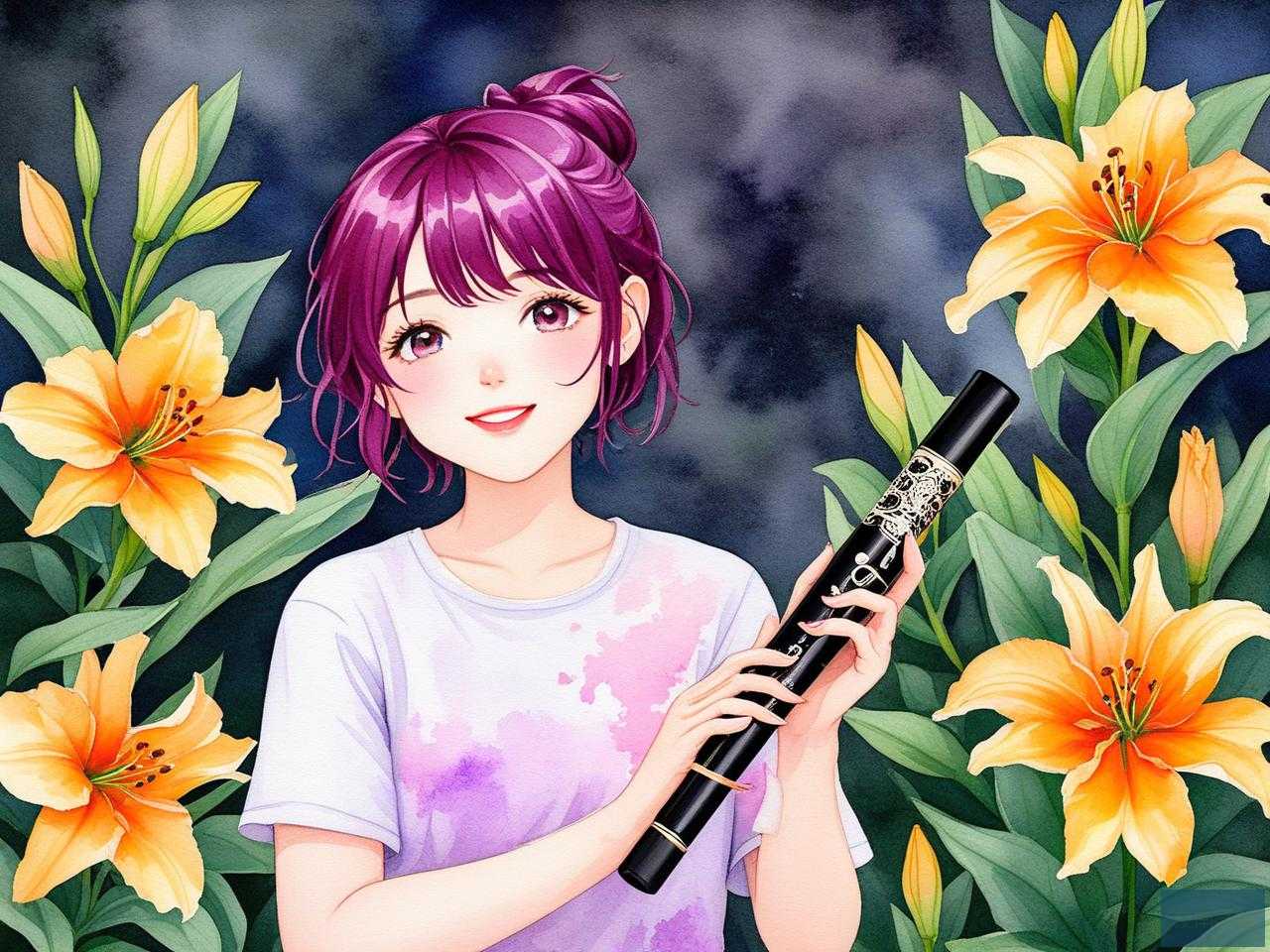 2025年萱草花电吹管独奏
