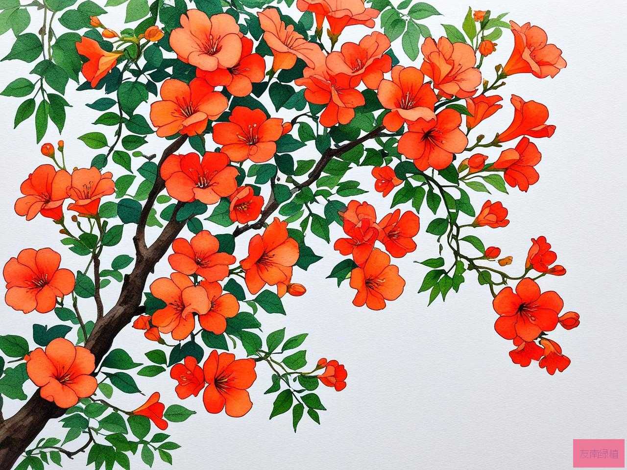 2025年凌霄花我如果爱你