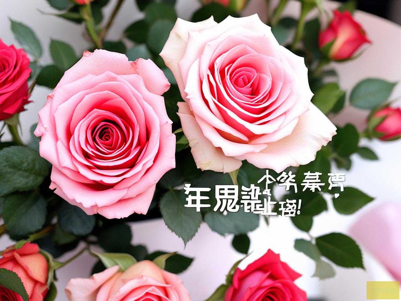 2025年生日玫瑰花祝福语