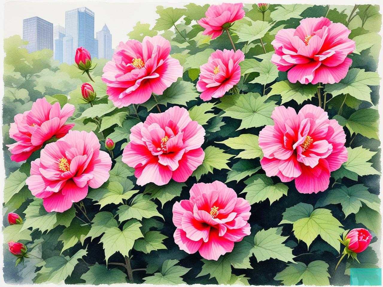 2025年成都哪里有芙蓉花