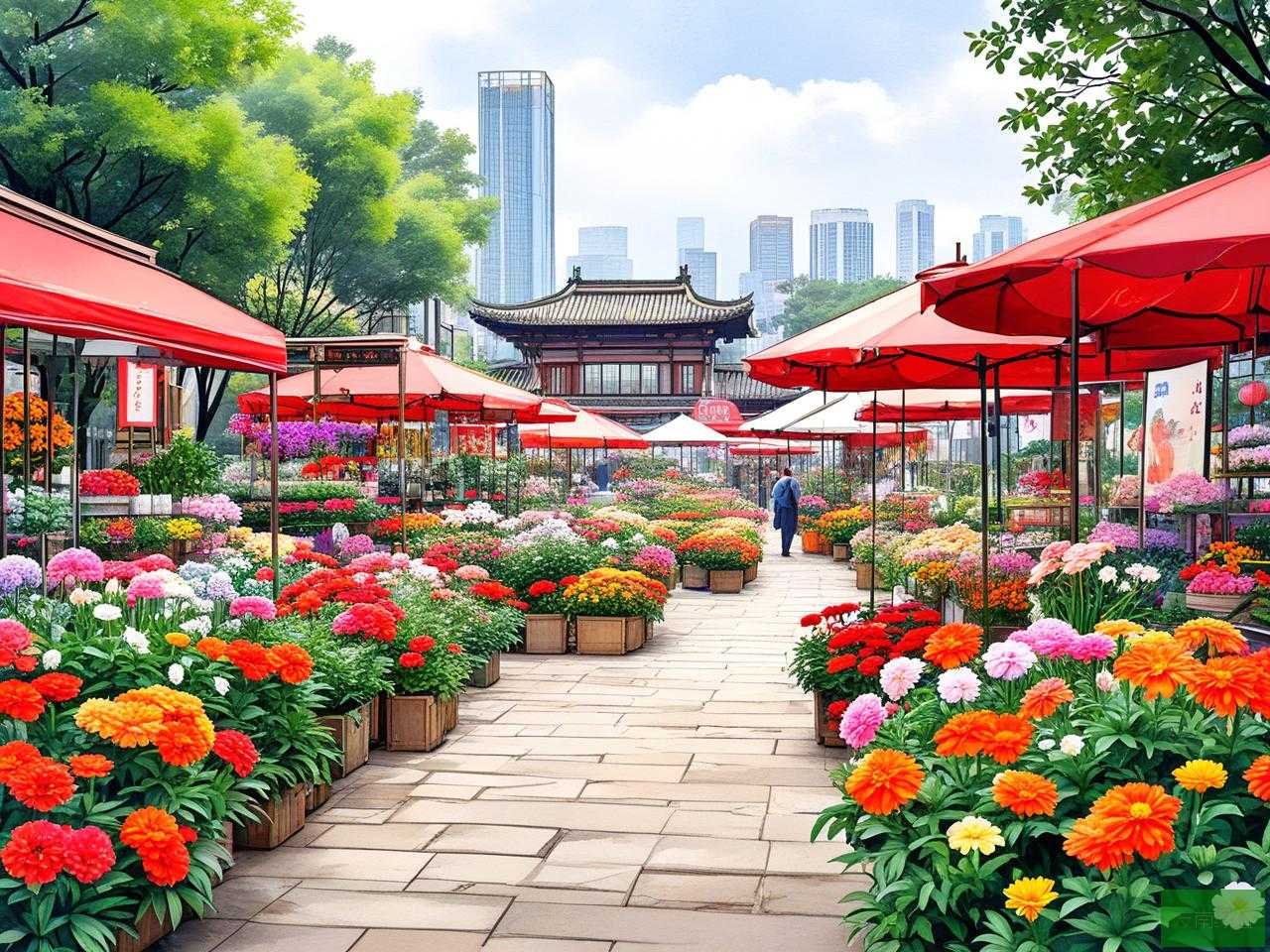 2025年成都花乡花卉市场