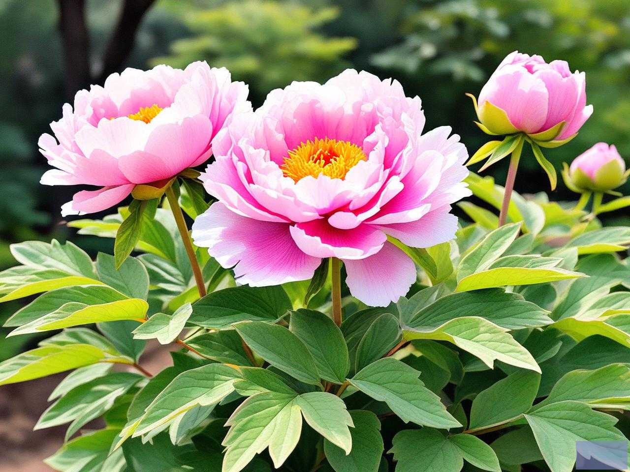2025年牡丹花开花像什么