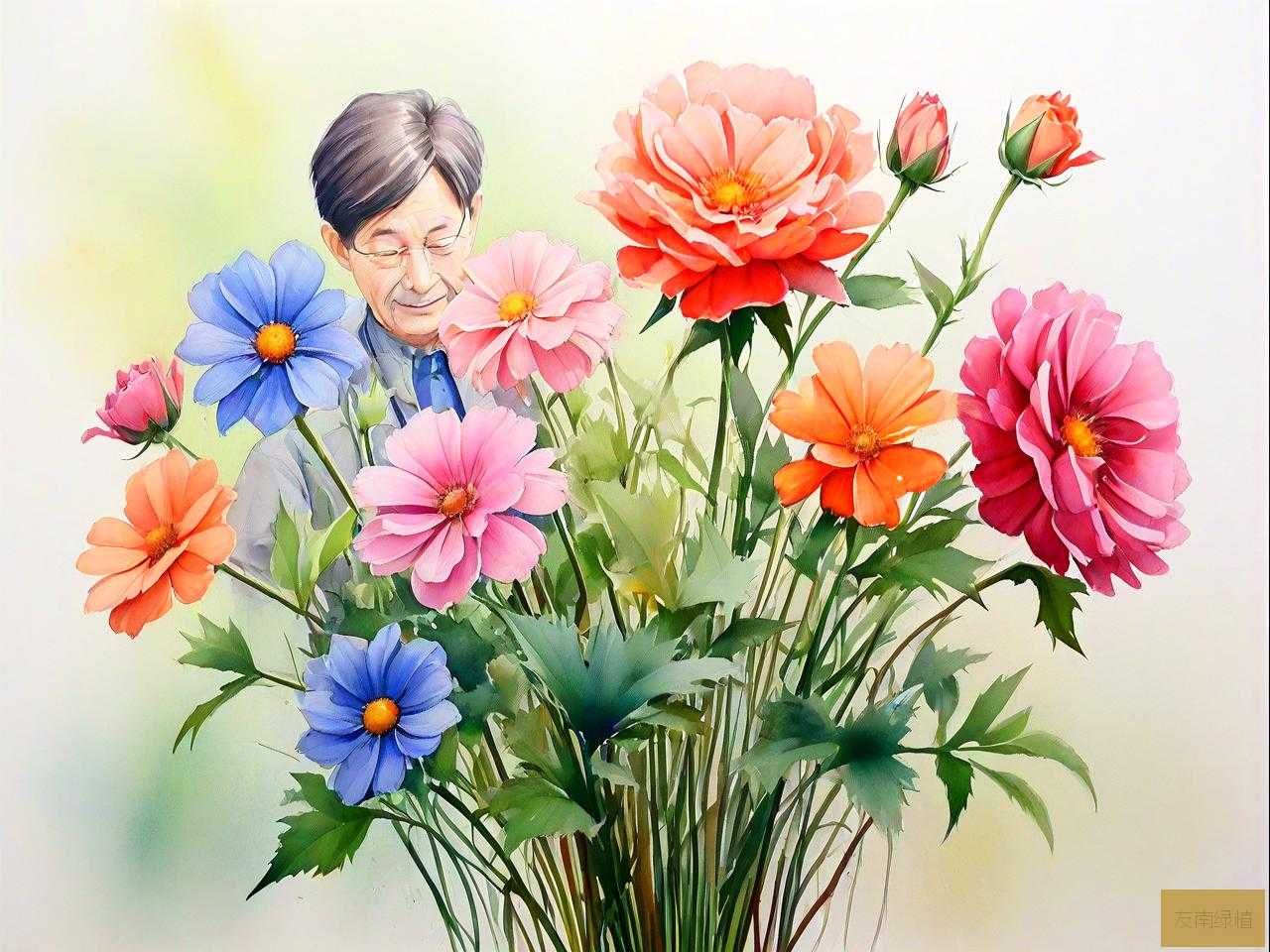 送给爸爸应该送什么花