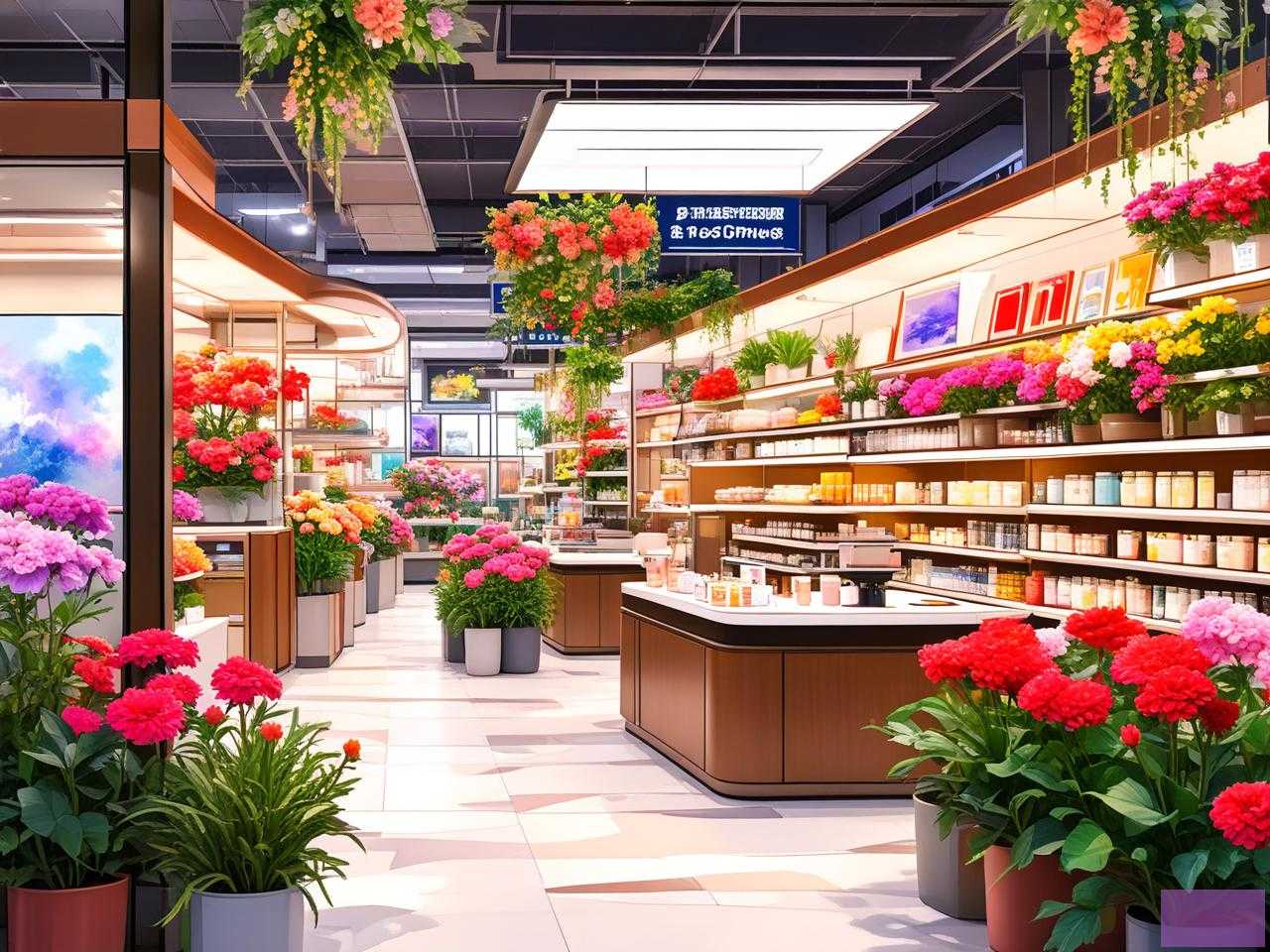 2025年大兴机场有花店吗