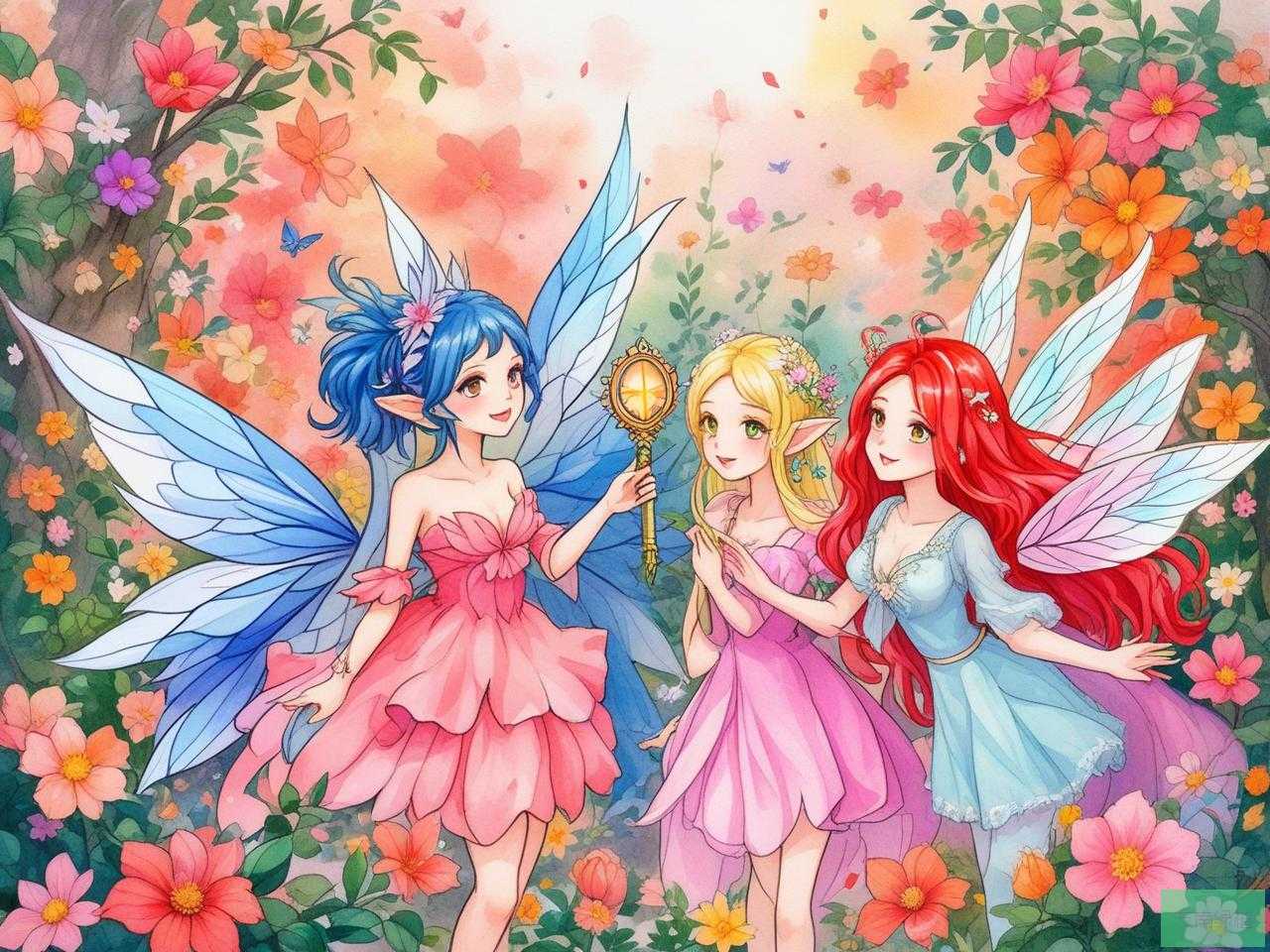 2025年50个花仙精灵王