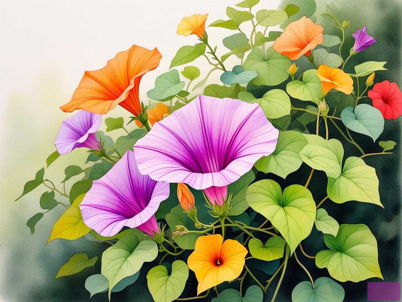 2025年牵牛花多少天开花