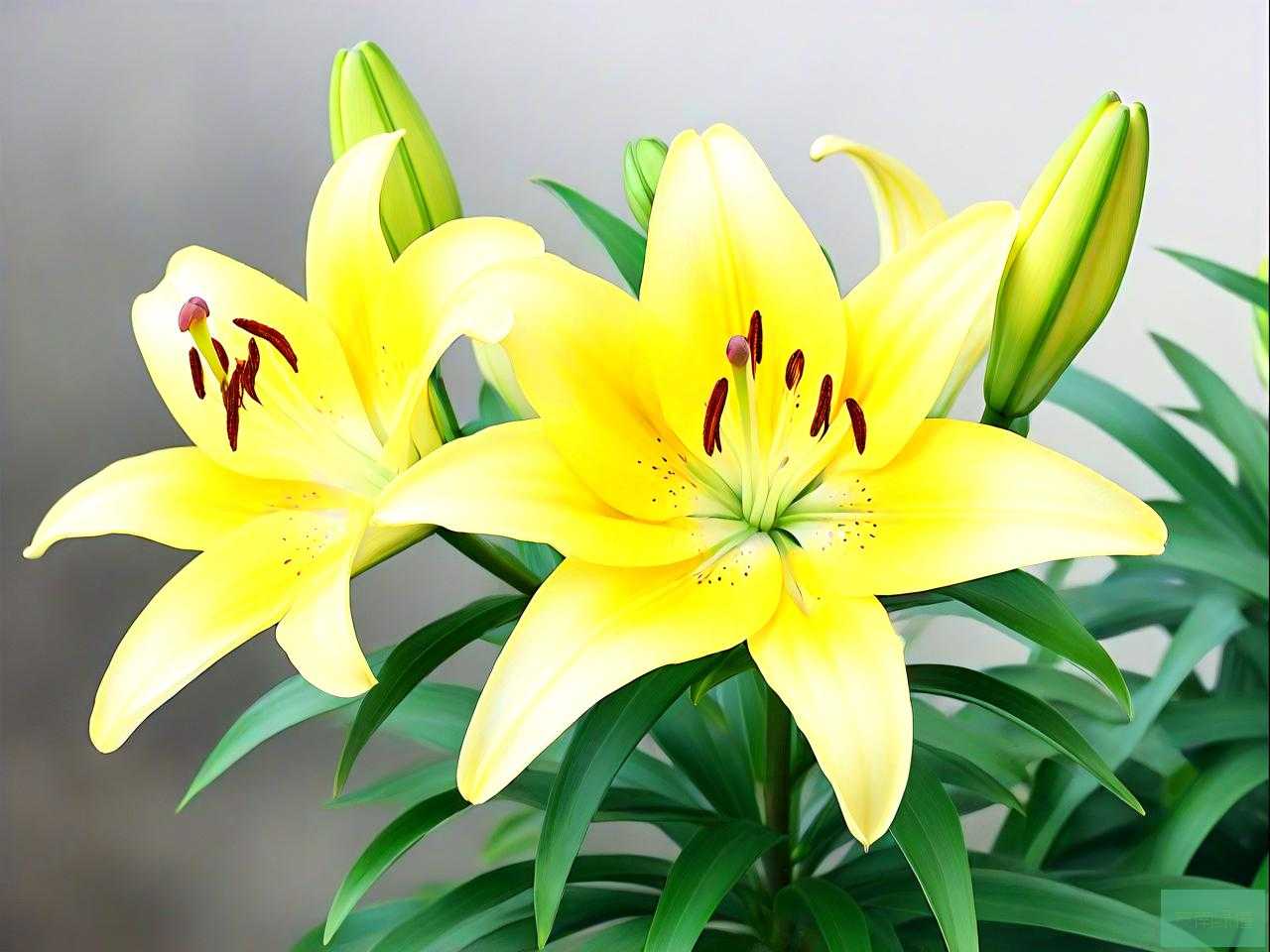 百合花黄叶是什么原因