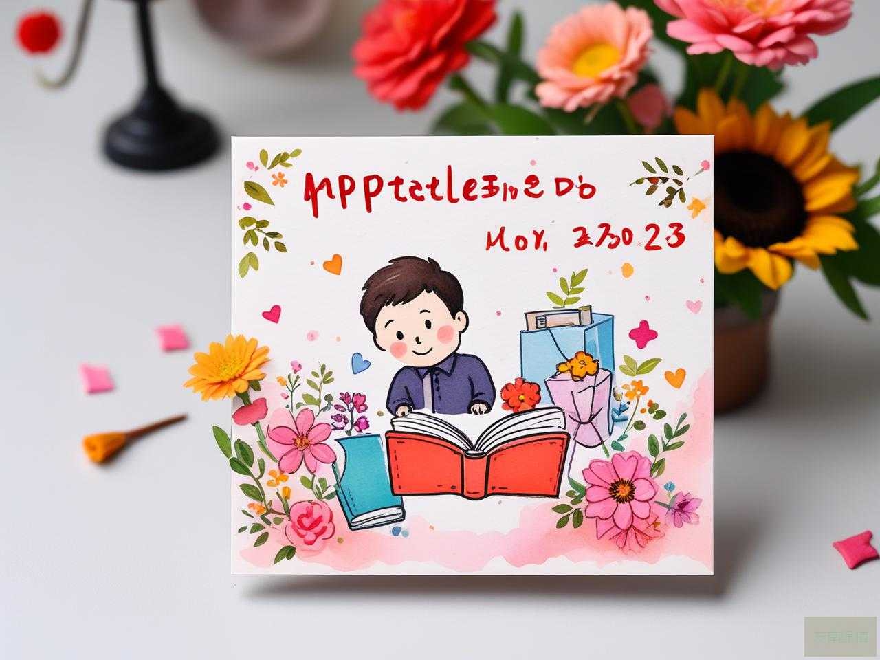 2025年教师节礼物立体卡