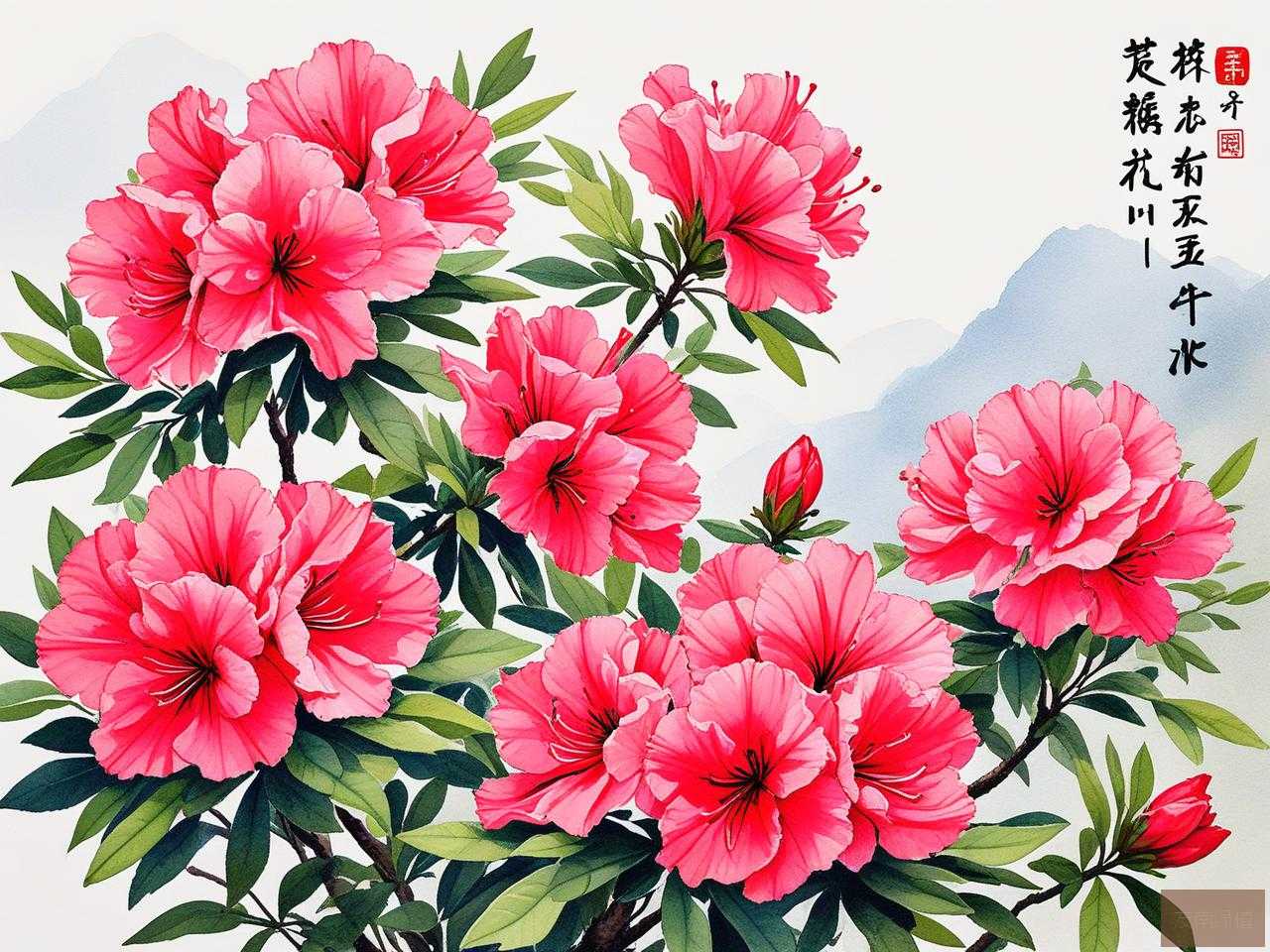 2025年描写杜鹃花的诗词