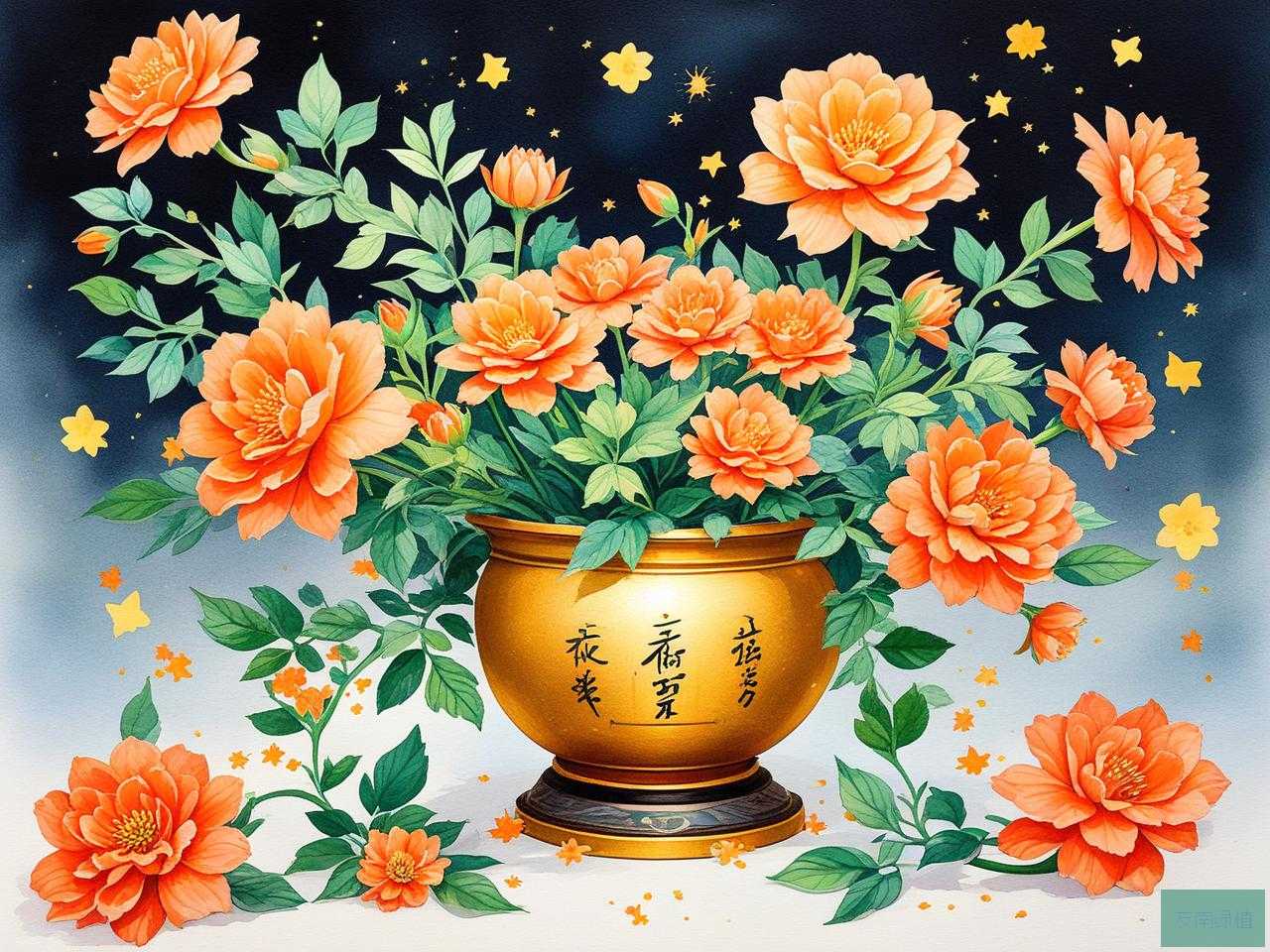 2025年财神金盏花挑战1