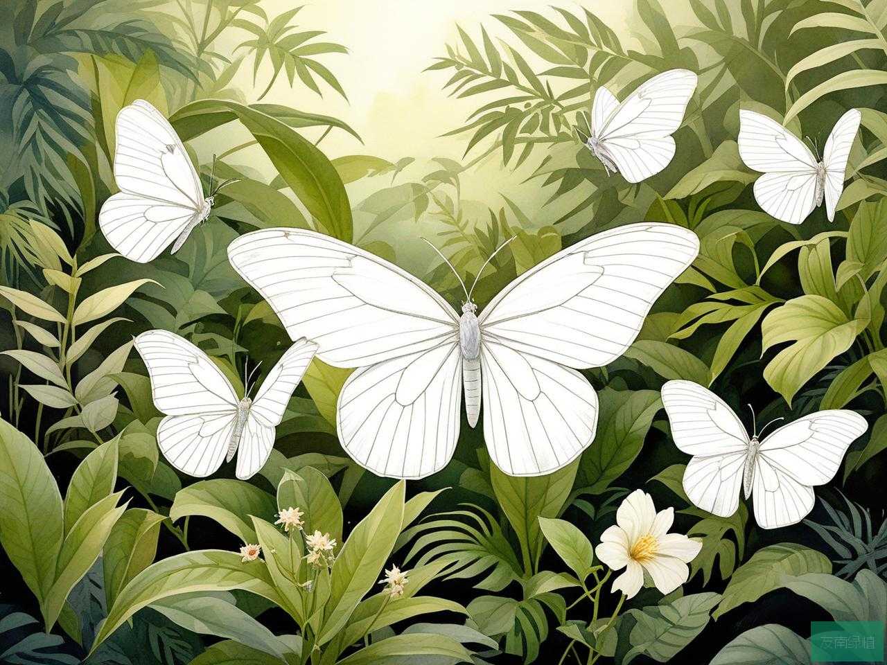 2025年白蝴蝶植物的寓意