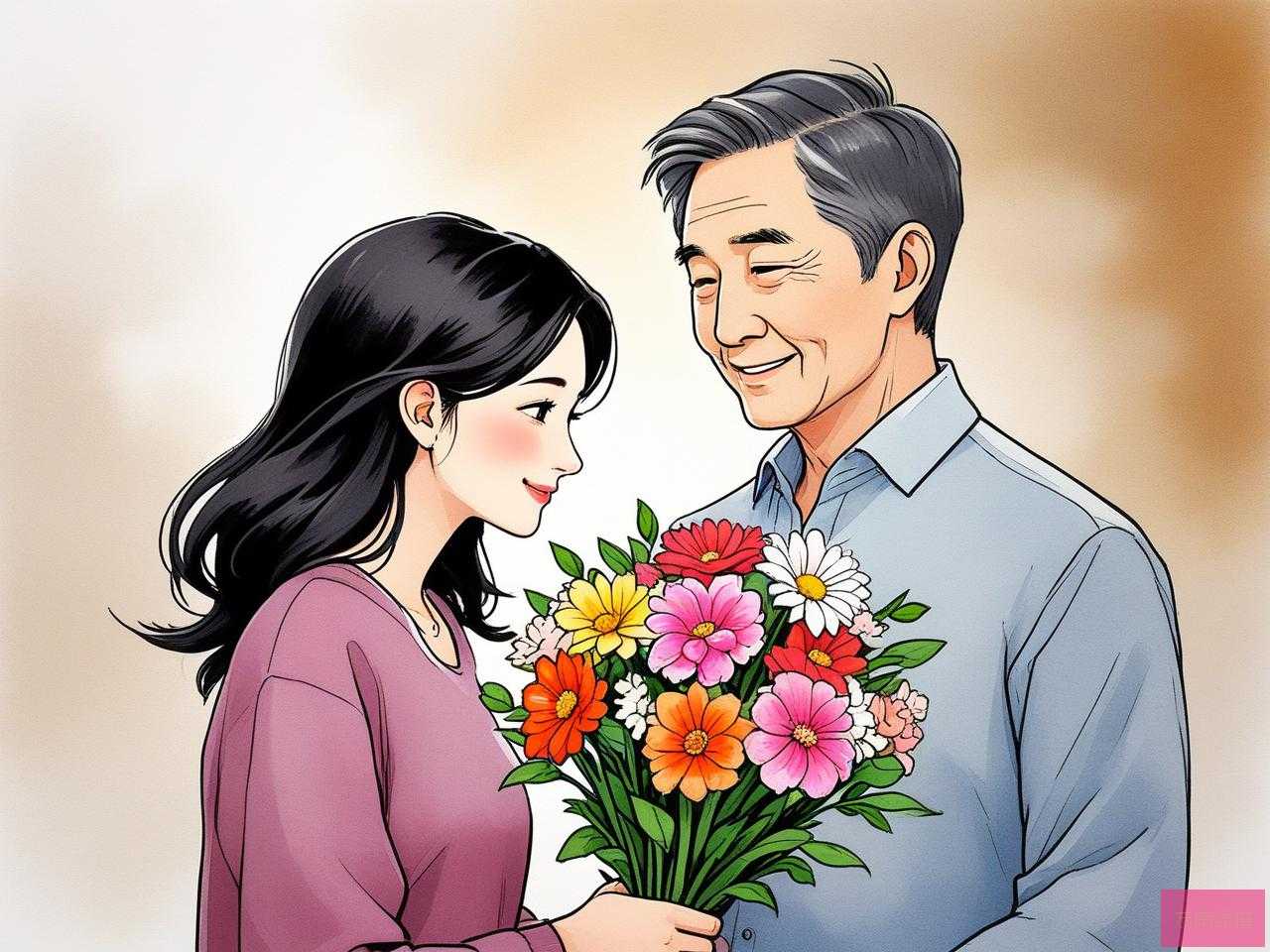 2025年儿媳妇给婆婆买花
