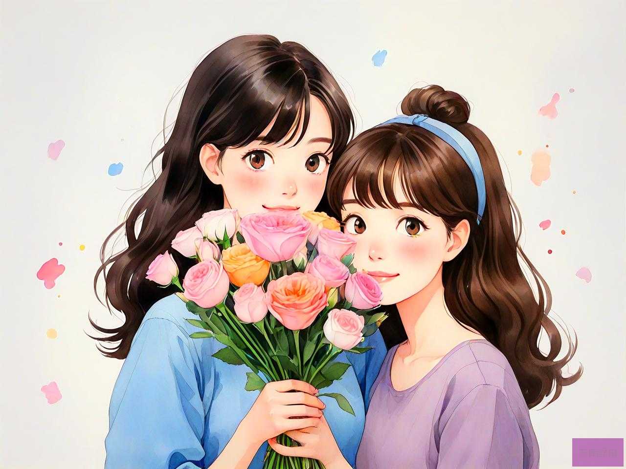 闺蜜生日送什么颜色花