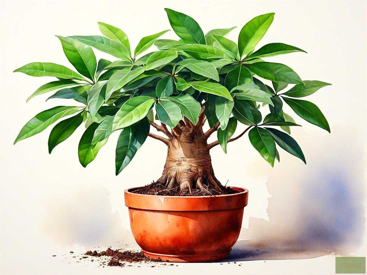 发财树盆栽的种植方法