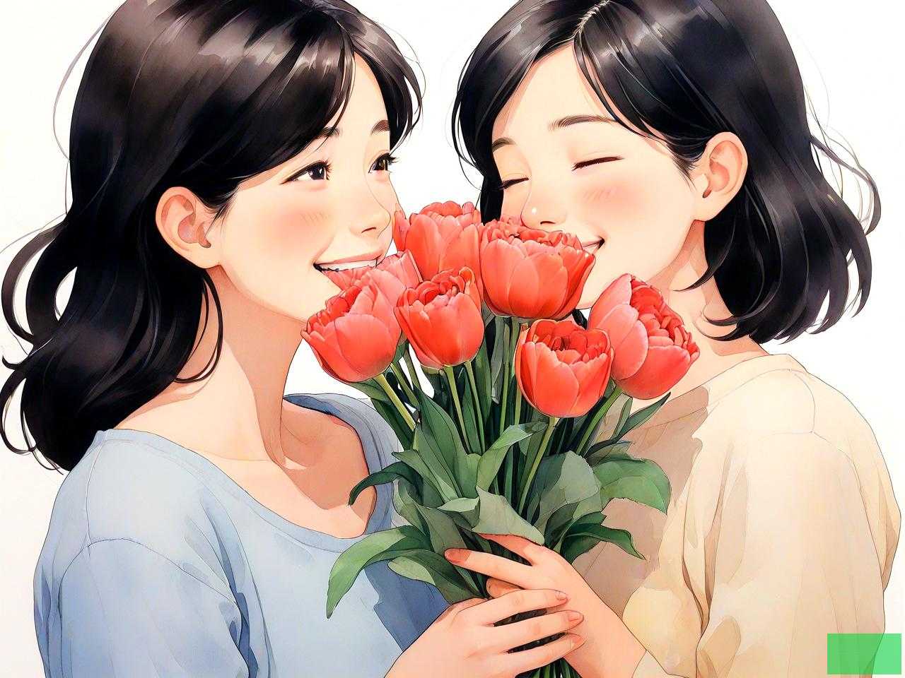 普通女性朋友送什么花