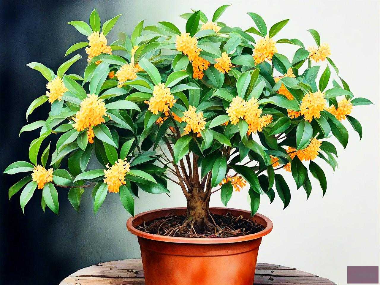 盆栽桂花树的养殖方法