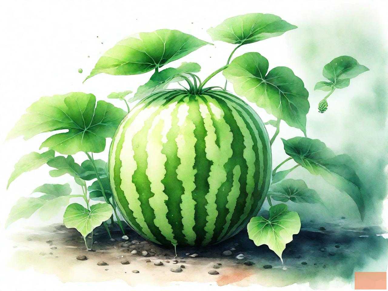 正在结西瓜的植株其吸收的水分主要用于