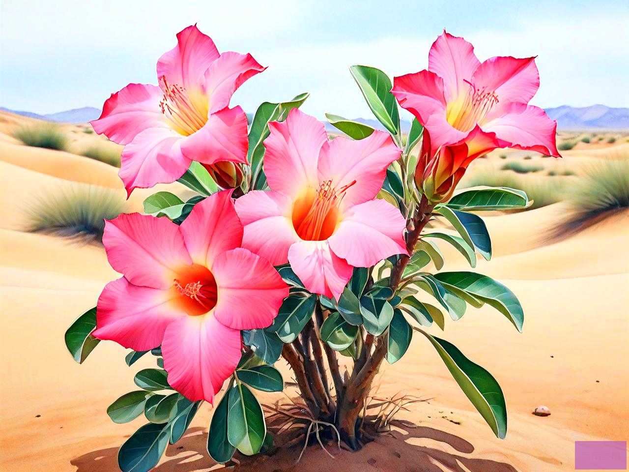 沙漠玫瑰如何让他开花