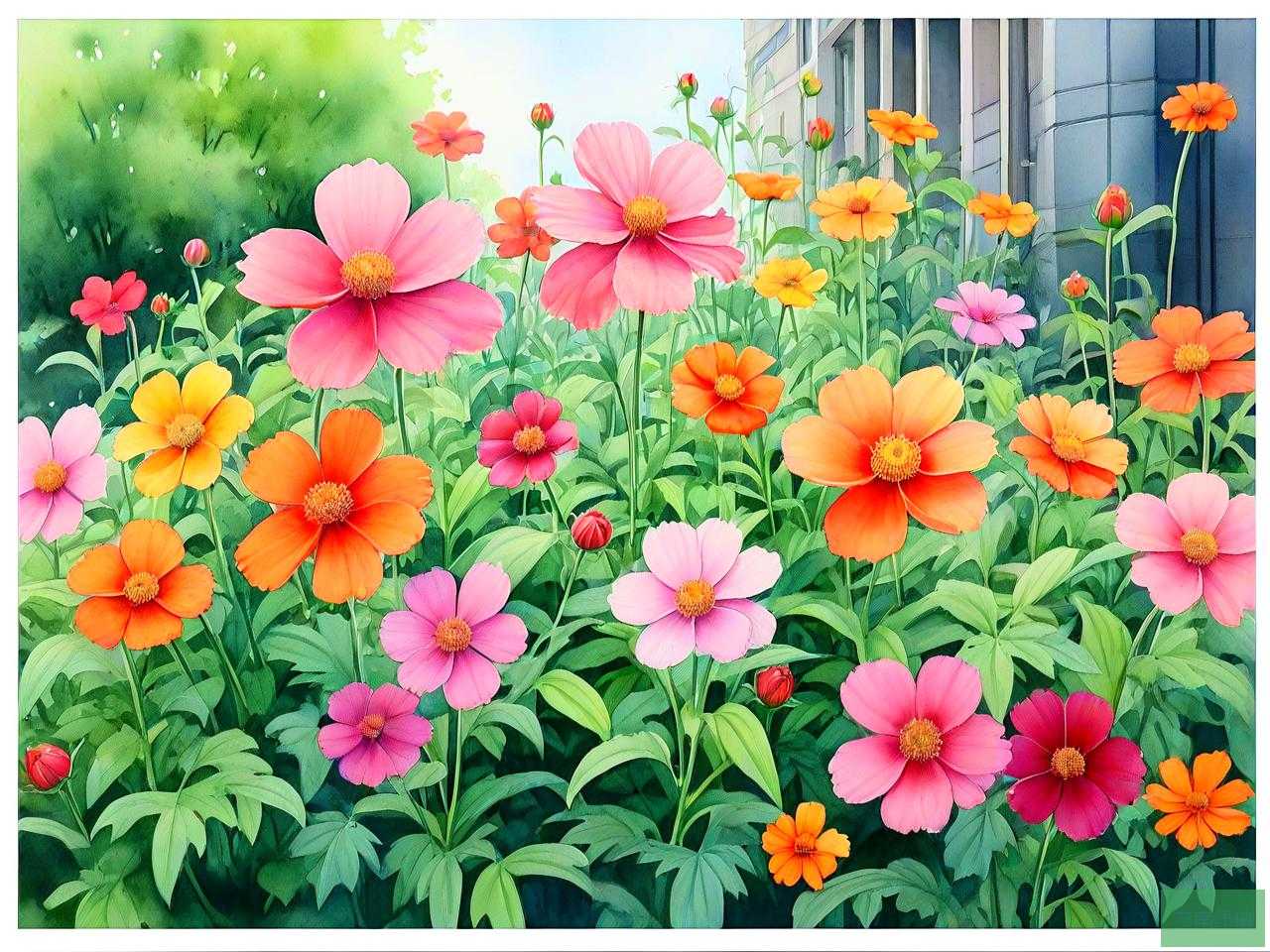 适合小区绿化种植花卉