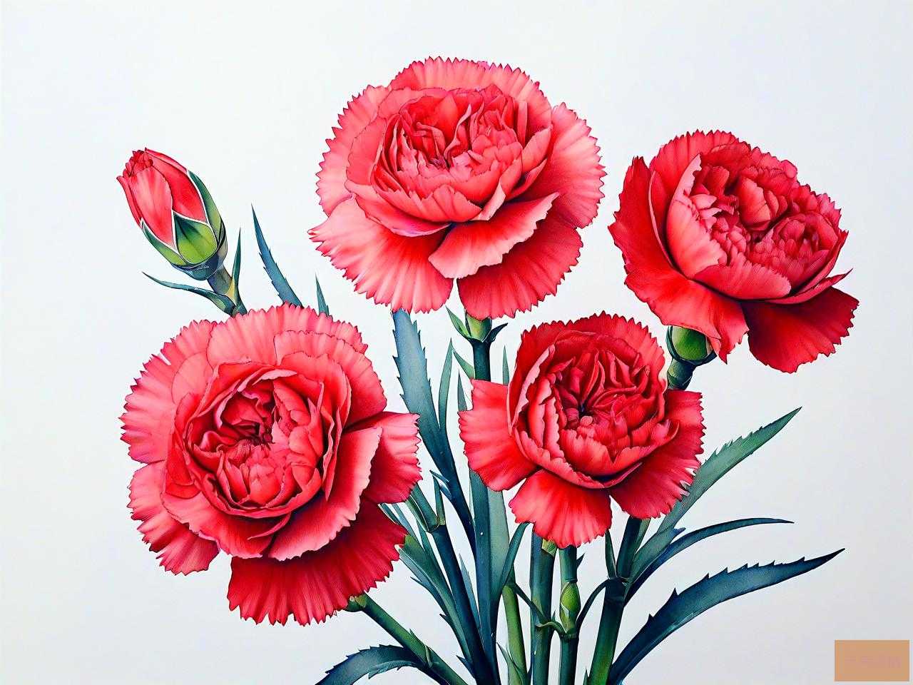 康乃馨红色花语是什么