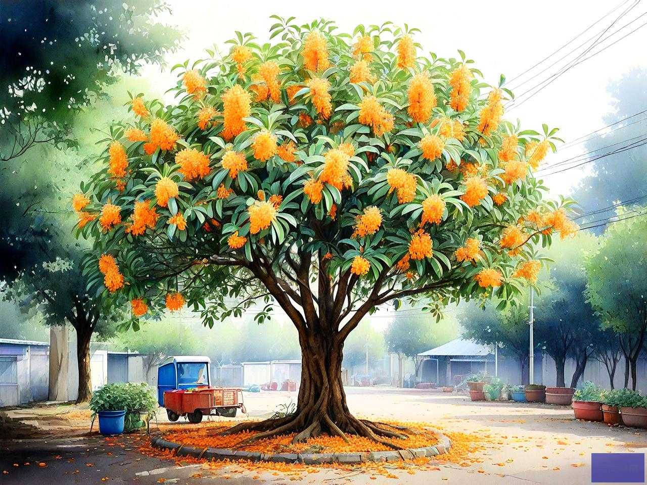 二十年桂花树市场价格