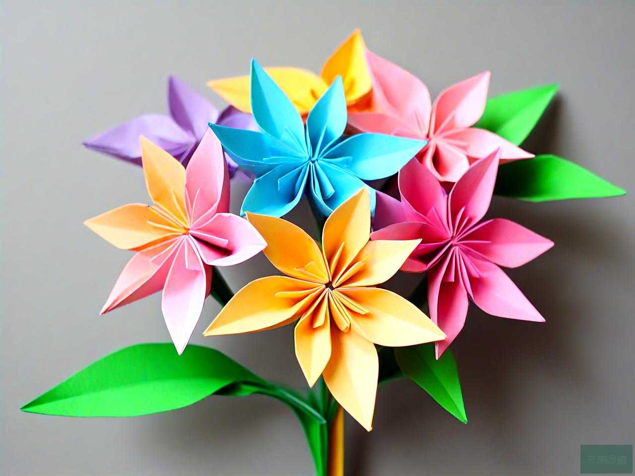 折纸花朵手工制作儿童
