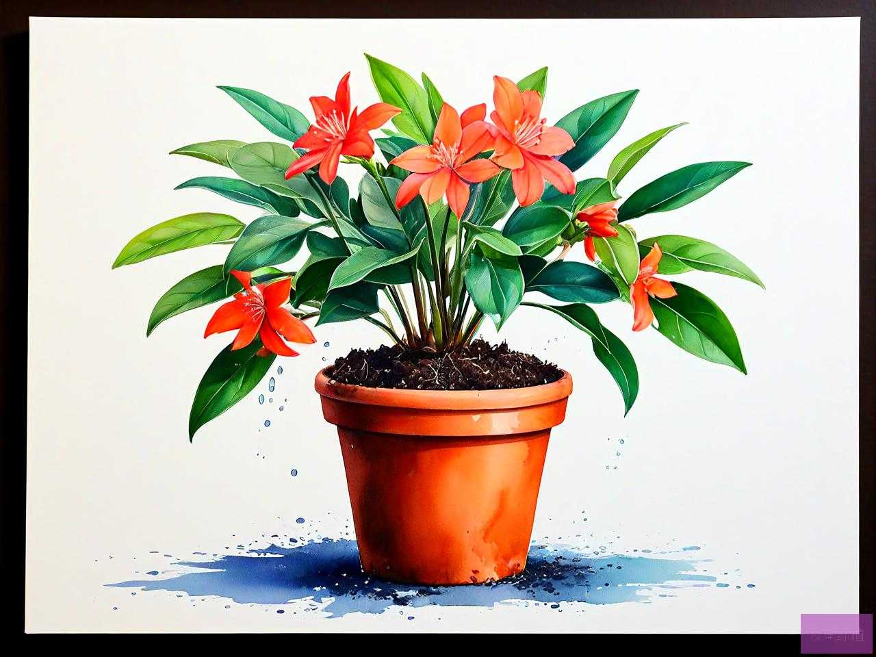 盆栽花营养液使用方法