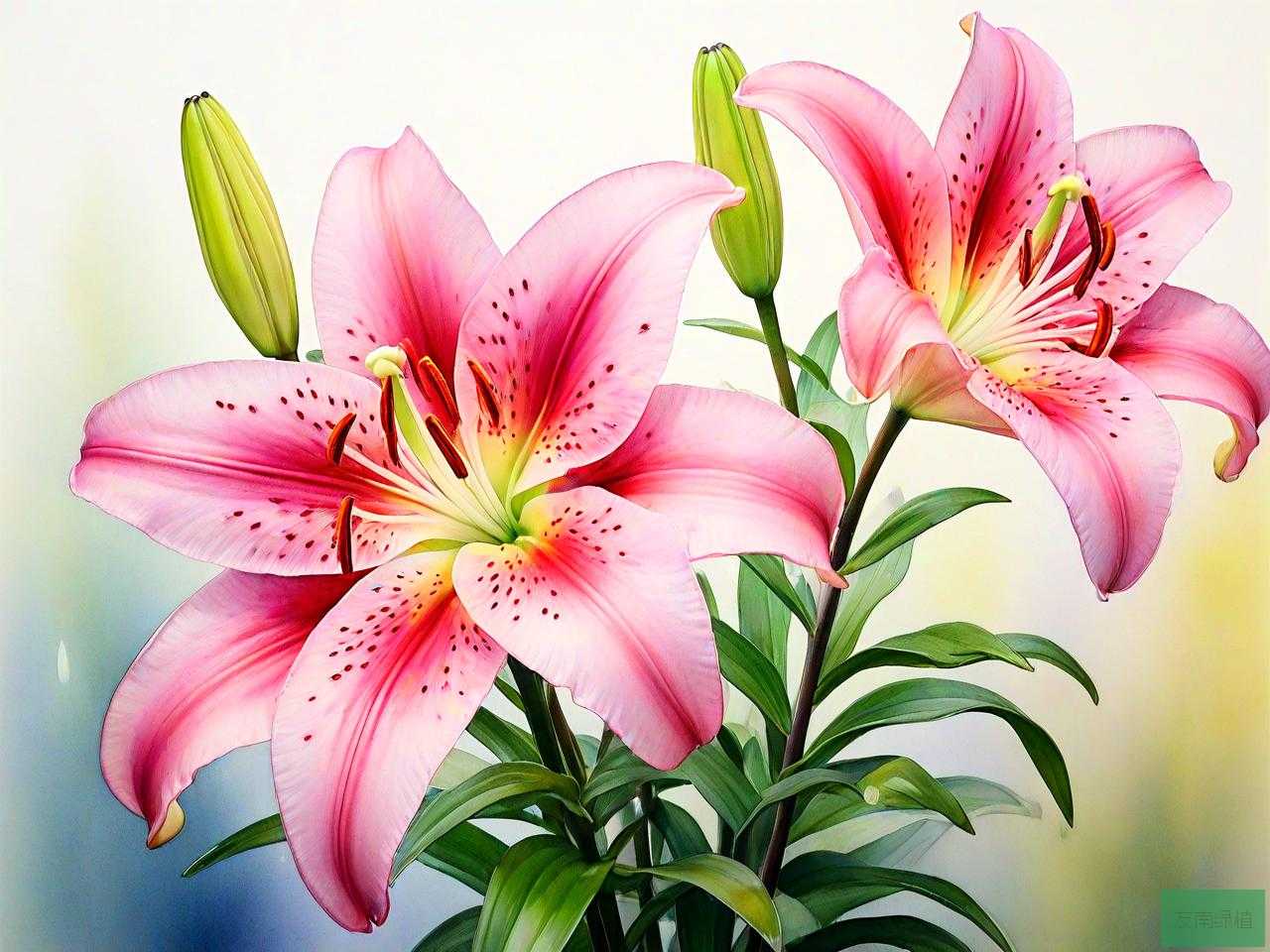 百合花对版是什么意思