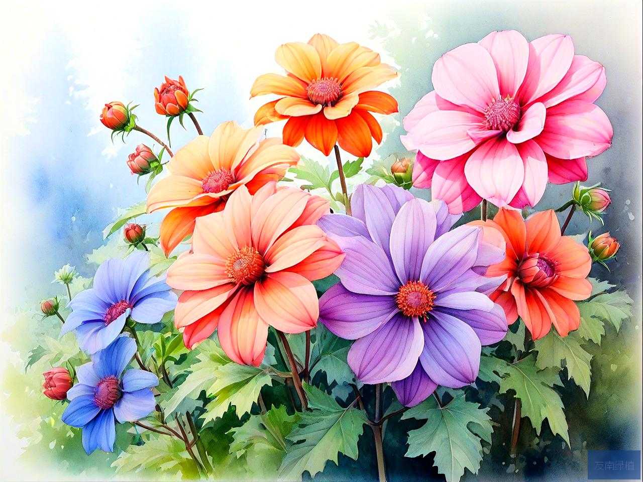 哪些花一年四季都盛开