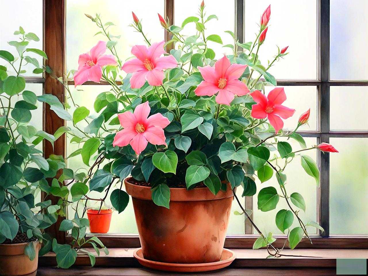 可以室内养的爬藤的花