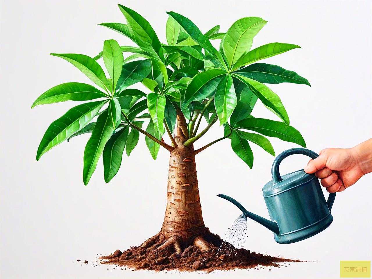 发财树刚种上要浇水吗
