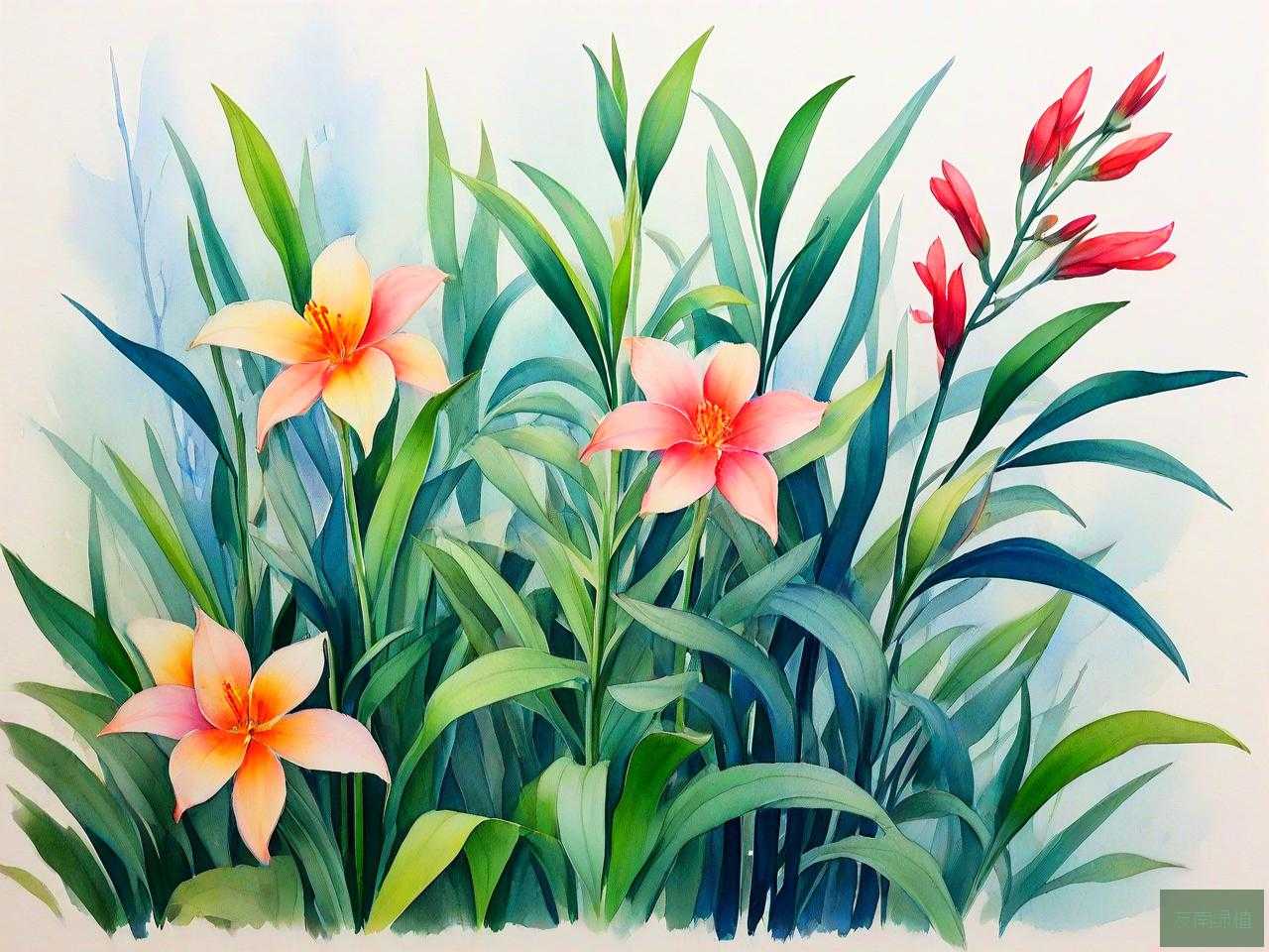 用一句话描写一种植物