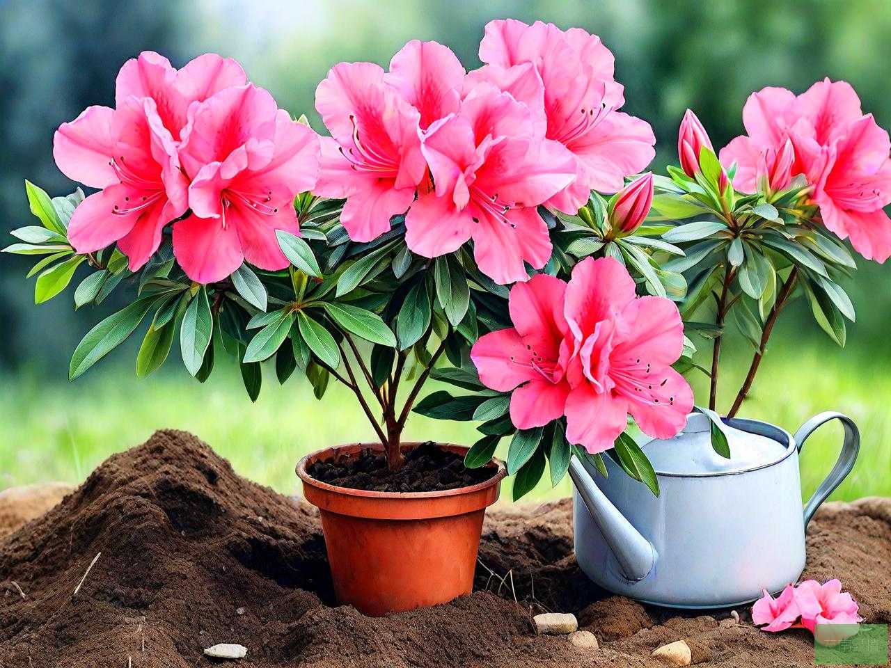杜鹃花夏天可以换土吗
