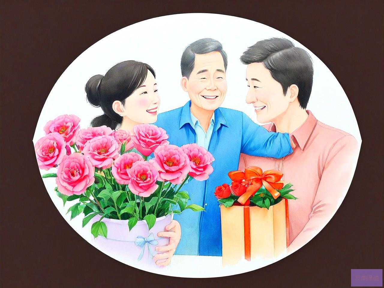 送什么花给爸爸过生日