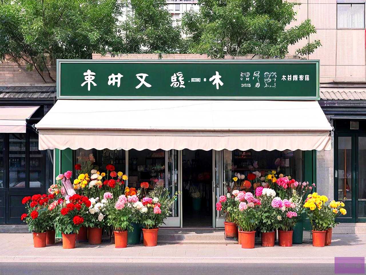 陕西咸阳文林路上花店