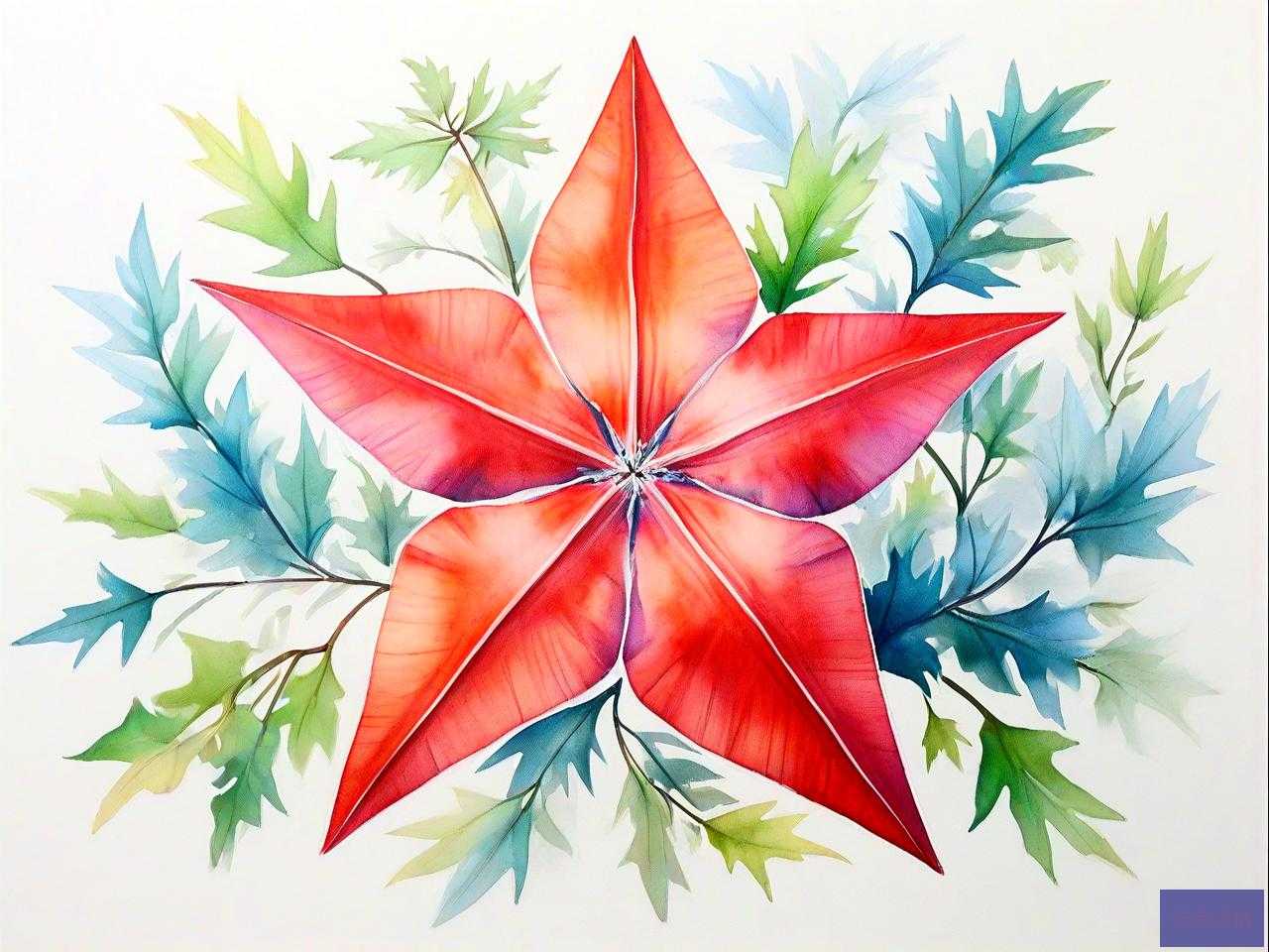 五角星形的花是什么花