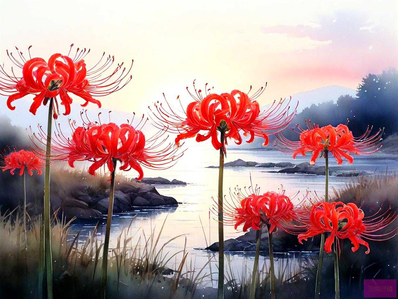 彼岸花生长在什么地方