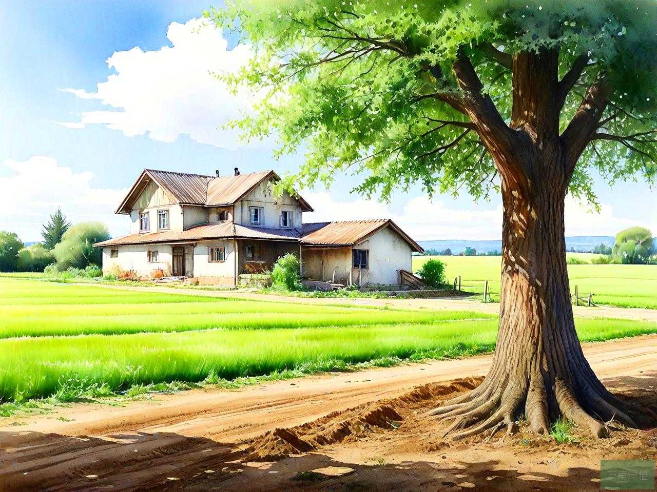 农村房前不能种什么树