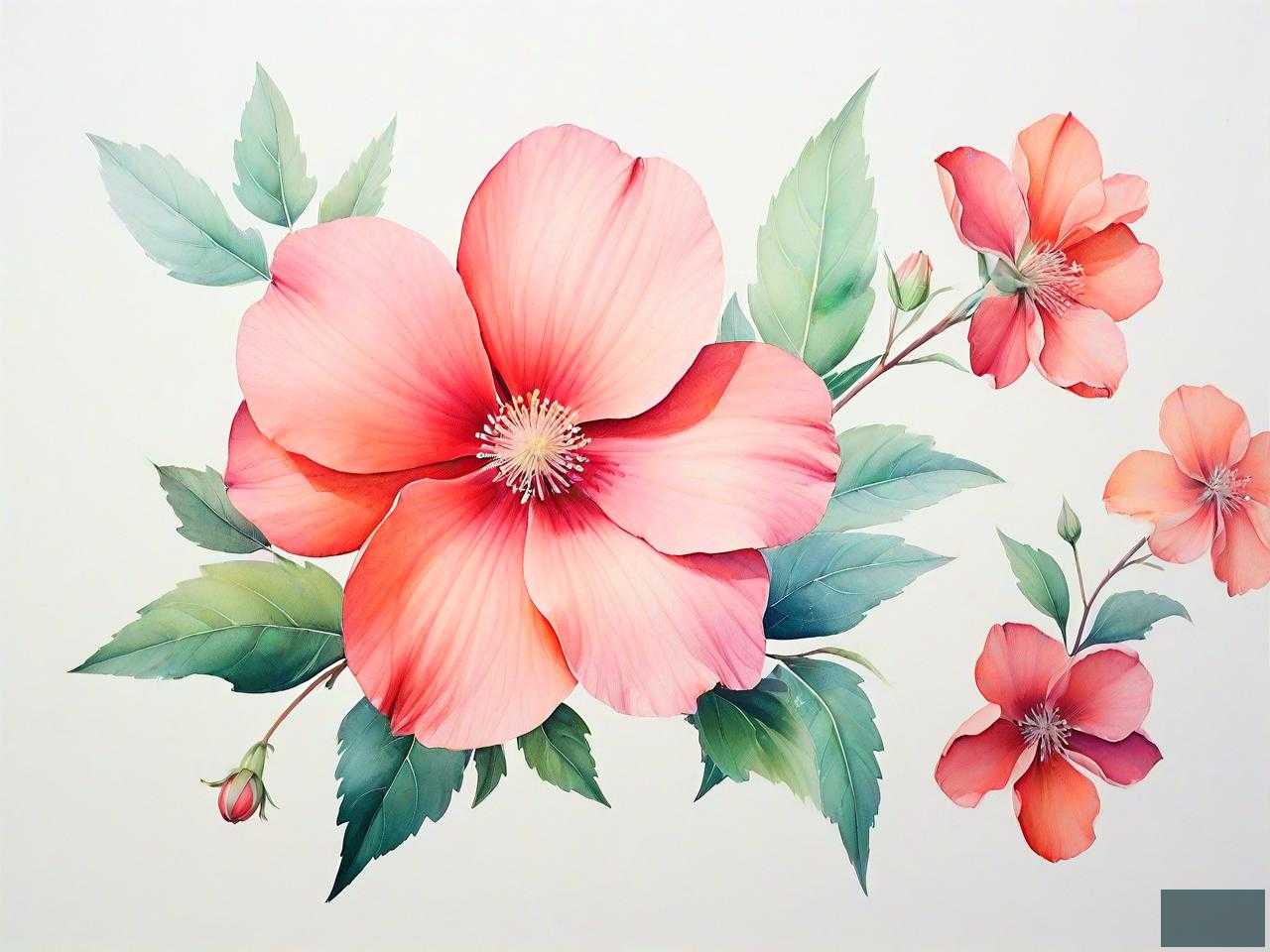 花朵的形状像什么东西