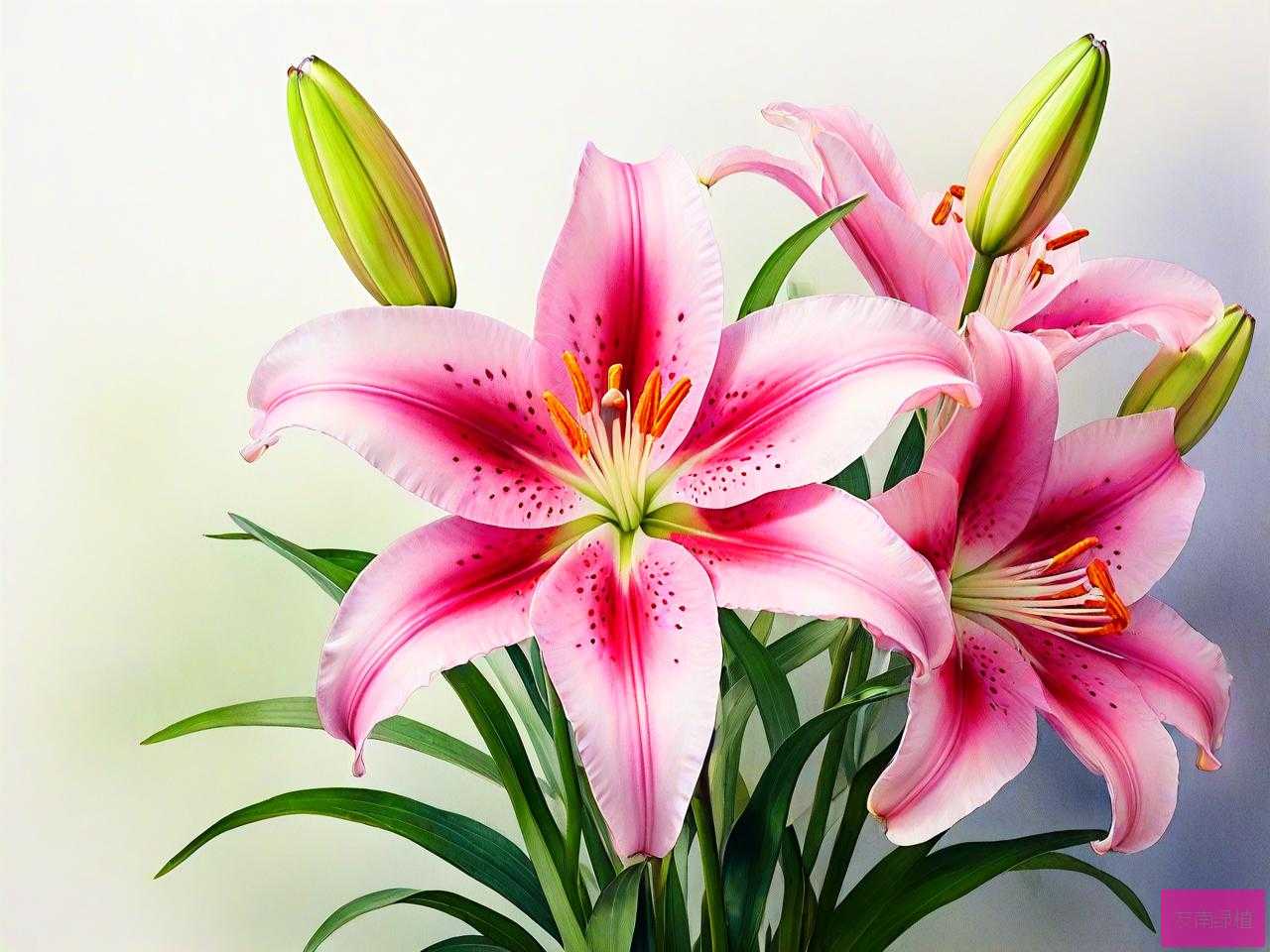 百合花是多年生花卉吗